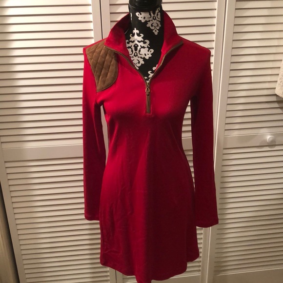 Lauren Ralph Lauren Dresses & Skirts - Lauren Ralph Lauren Dress Faux Suede Patch Medium